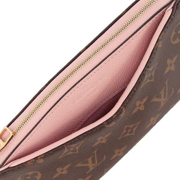 Louis Vuitton Pallas Clutch Monogram Shoulder Bag - Picture 7 of 11